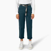 Women's Relaxed Fit Cropped Cargo Pants