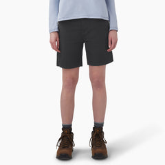 Women’s Duck Carpenter Shorts, 7"