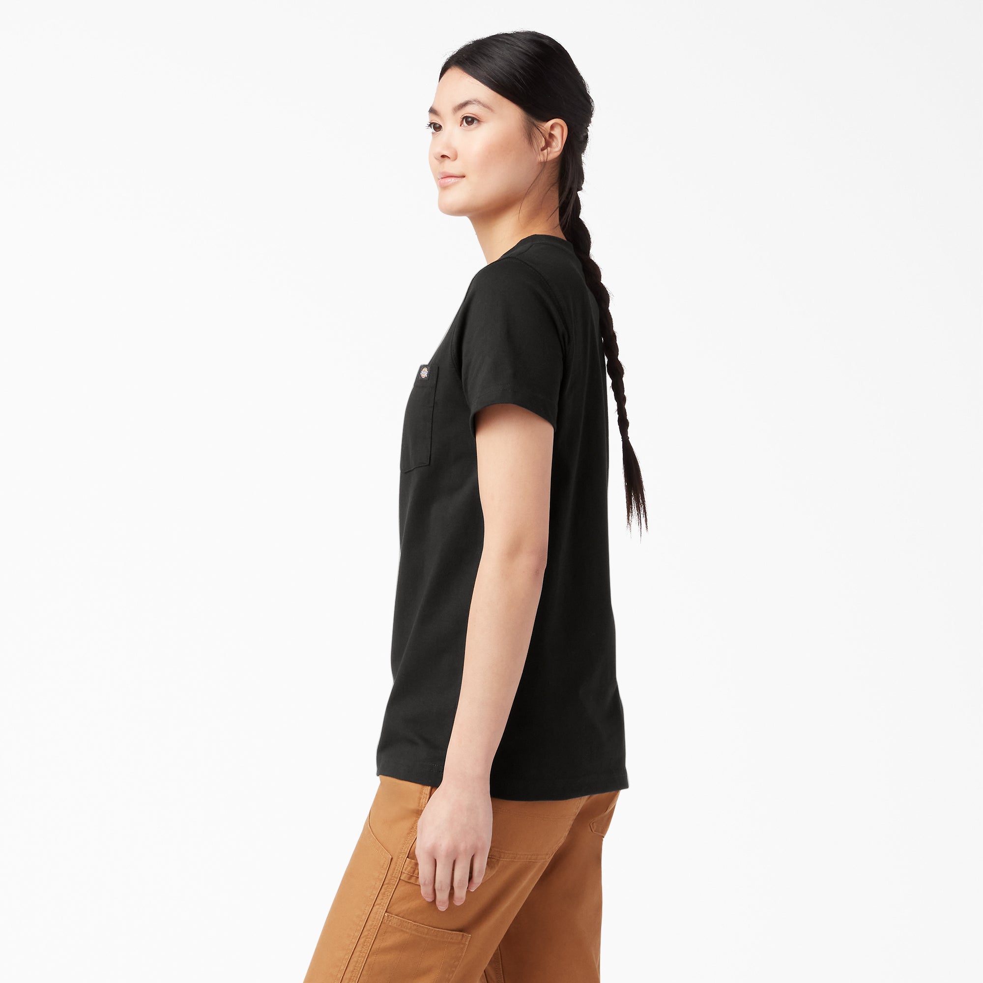 Women's Heavyweight Short Sleeve Pocket T-Shirt