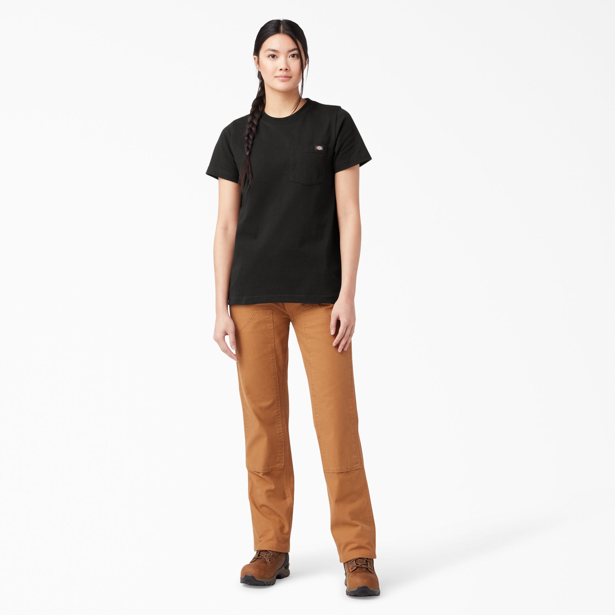 Women's Heavyweight Short Sleeve Pocket T-Shirt