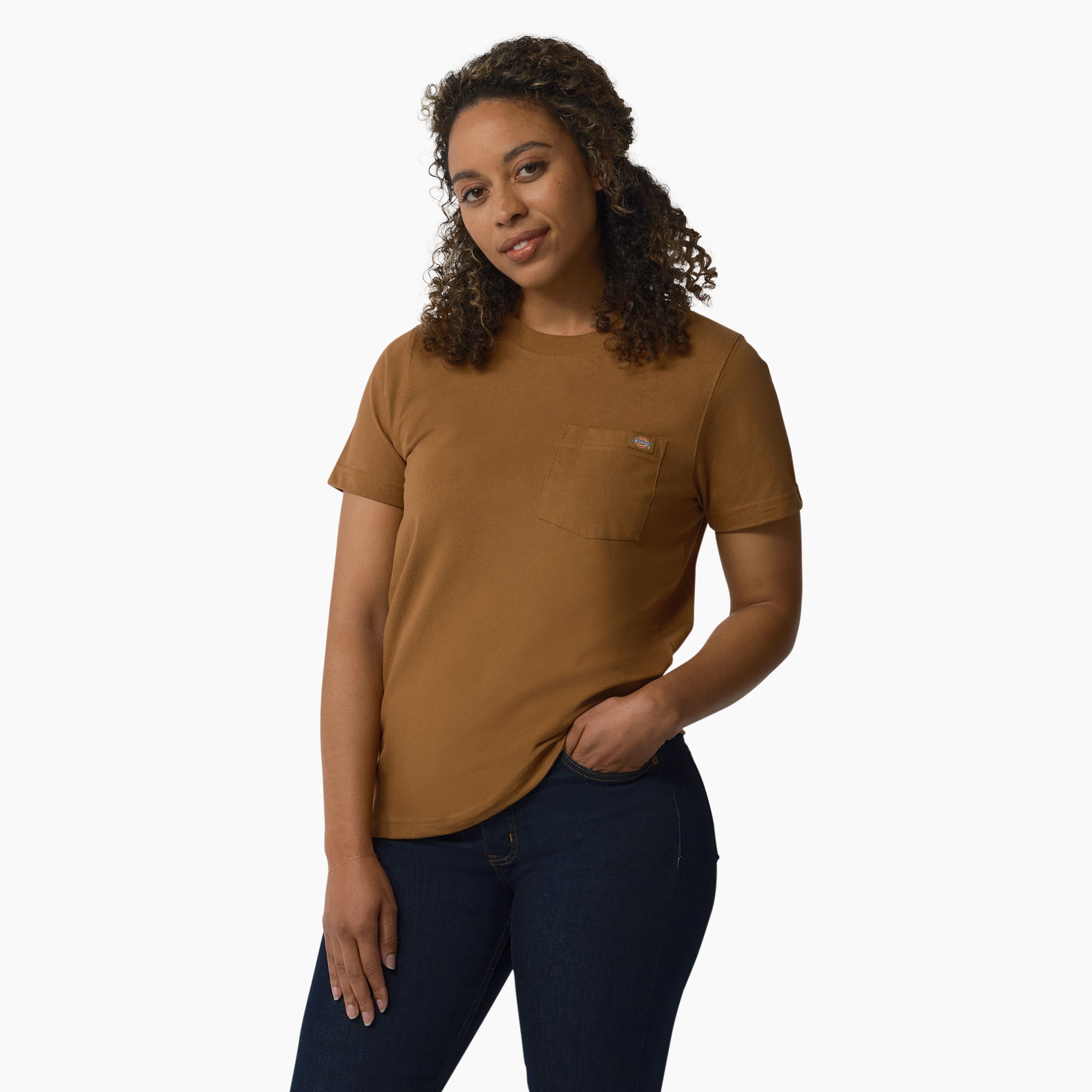 Women's Heavyweight Short Sleeve Pocket T-Shirt