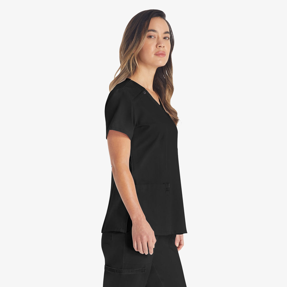 Women's EDS Essentials V-Neck Scrub Top