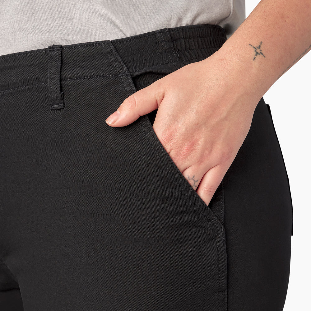 Women's Plus High Rise Fit Cargo Pants