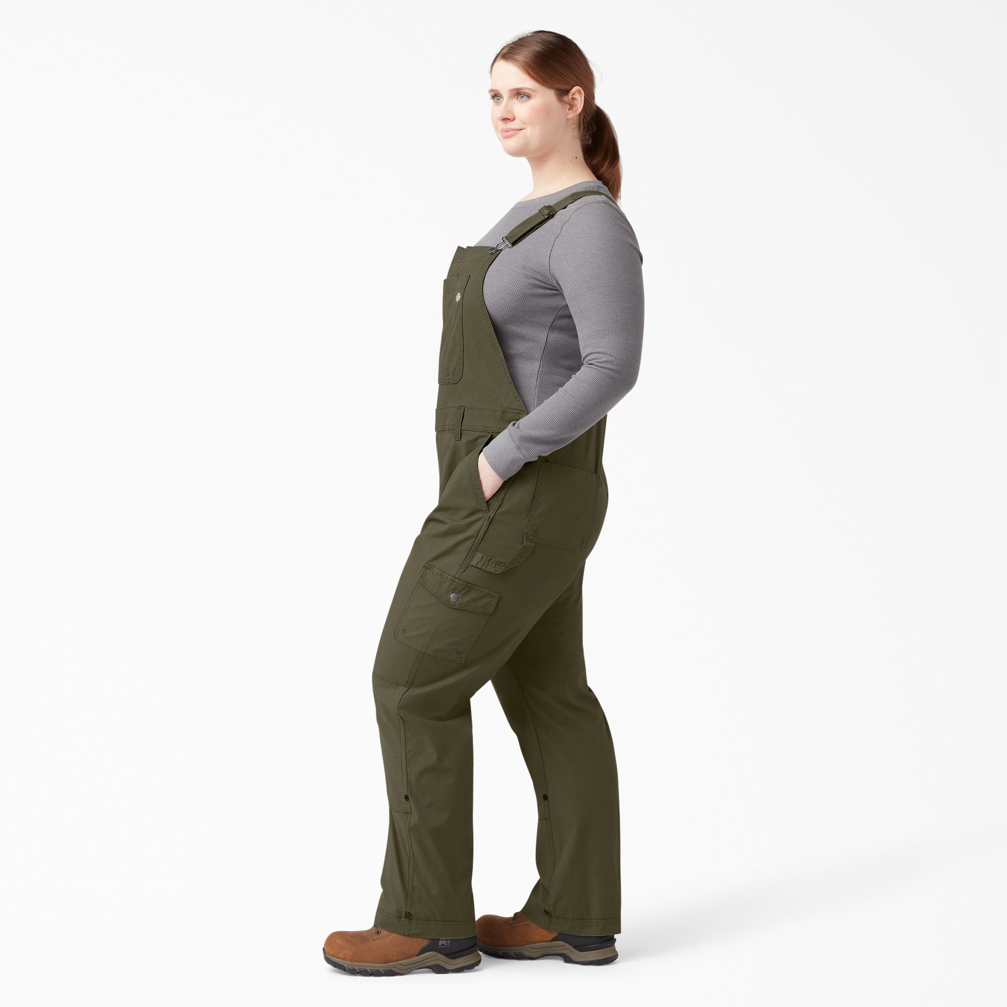 Women's Plus Cooling Ripstop Bib Overalls