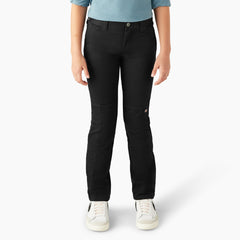 Boys' FLEX Skinny Fit Double Knee Pants, 4-20