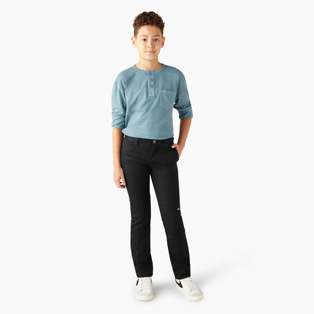 Boys' FLEX Skinny Fit Double Knee Pants, 4-20