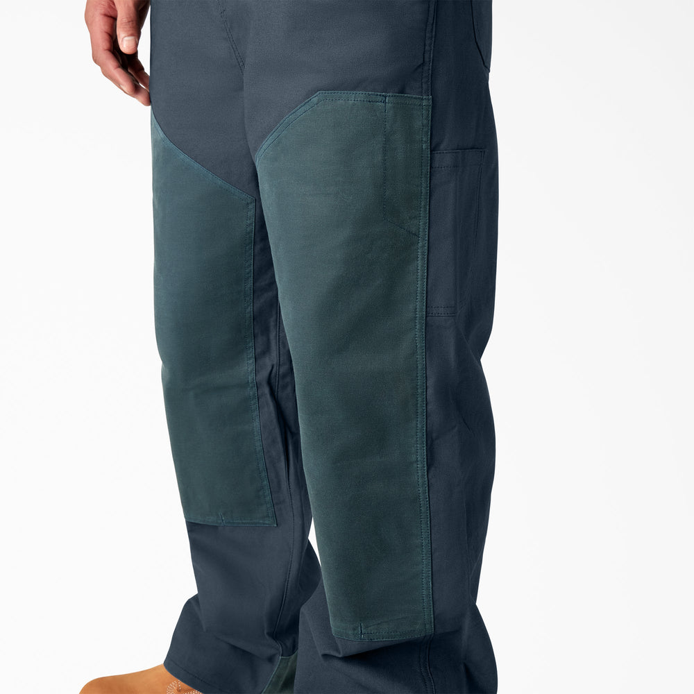 Waxed Canvas Double Front Bib Overalls