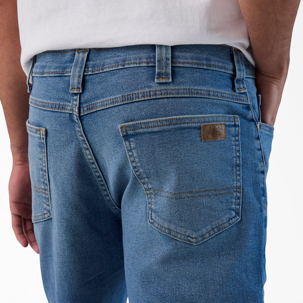 FLEX 5-Pocket Denim Shorts, 11"