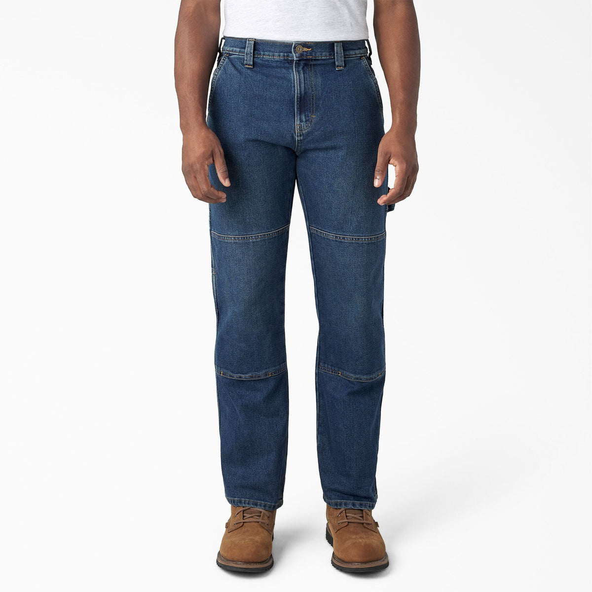 FLEX Relaxed Fit Double Knee Jeans