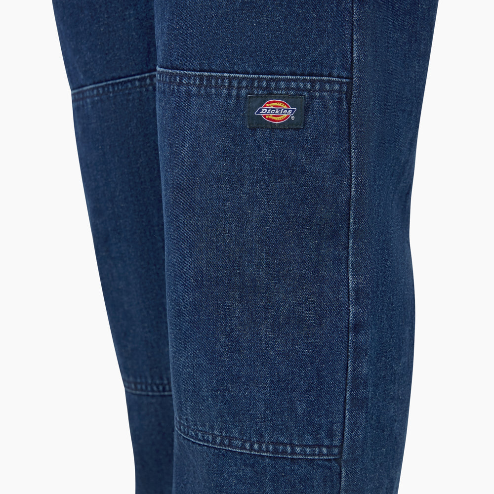 Loose Fit Double Knee Jeans