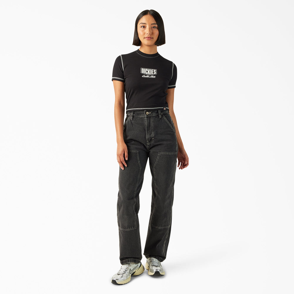 Women’s Madison Loose Fit Double Knee Jeans