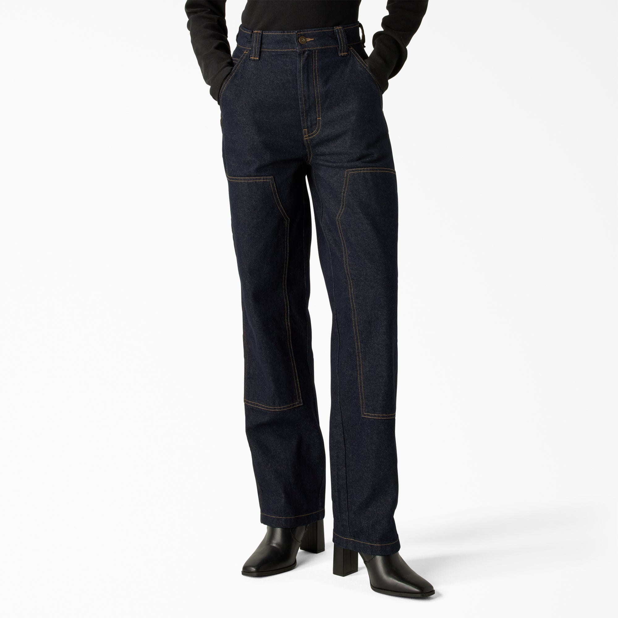 Women’s Madison Loose Fit Double Knee Jeans