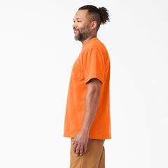 Heavyweight Neon Short Sleeve Pocket T-Shirt