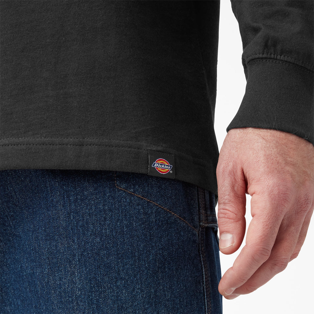 Tri-Color Logo Graphic Long Sleeve T-Shirt