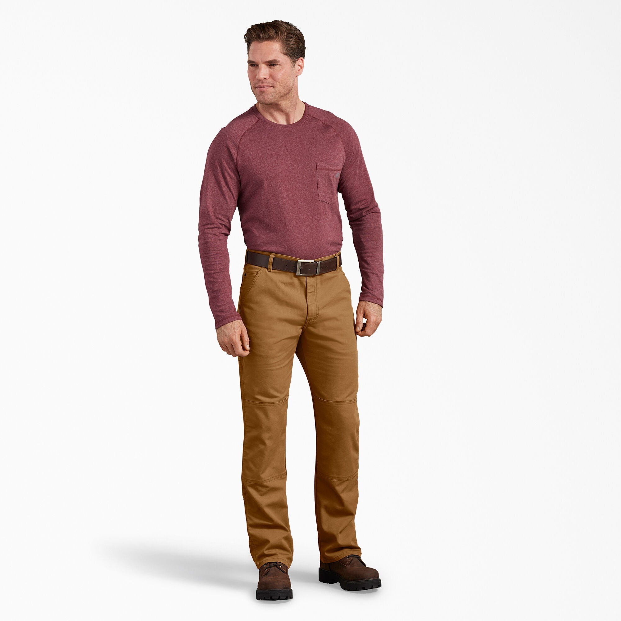 FLEX Regular Fit Duck Double Knee Pants