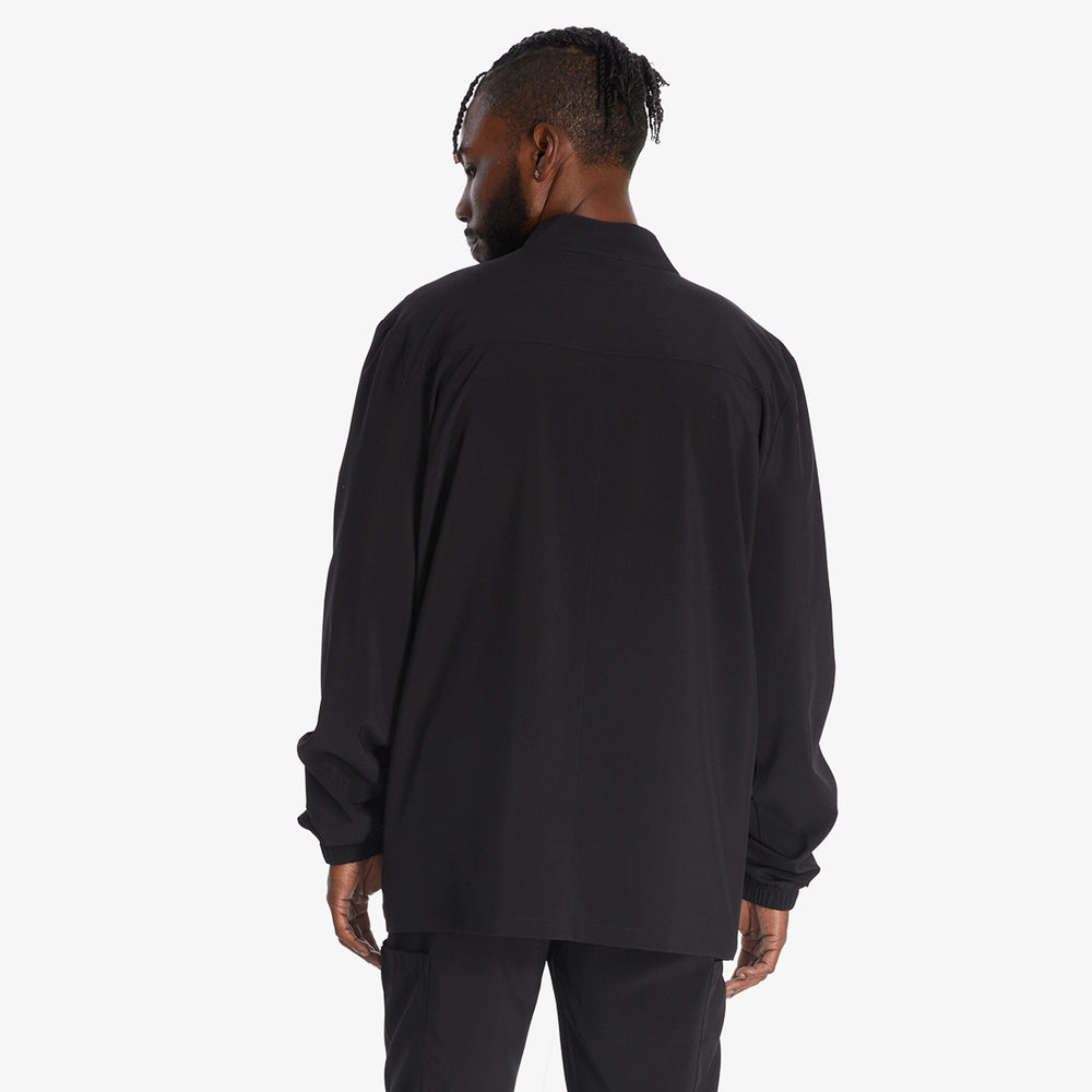 Men's EDS Essentials Zip Front Scrub Jacket