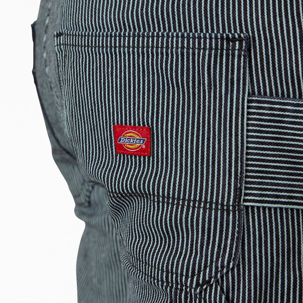 Women's FLEX Relaxed Fit Hickory Stripe Carpenter Pants
