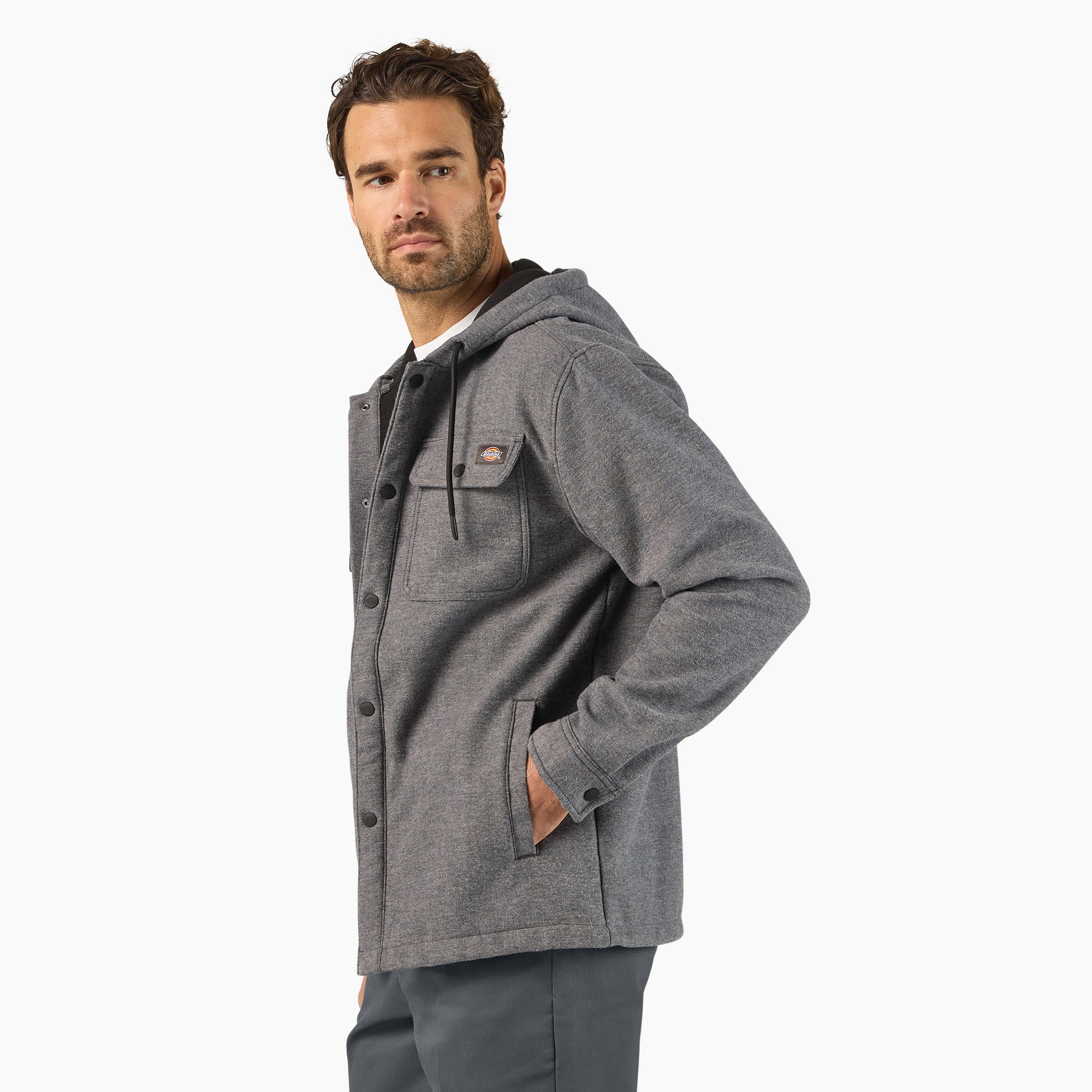 Relaxed Fit Shirt Jacket
