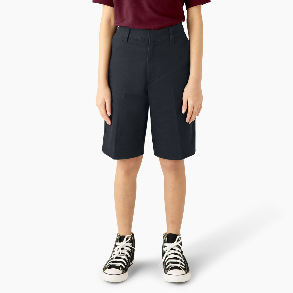 Girls' Classic Fit Bermuda Shorts, 4-20