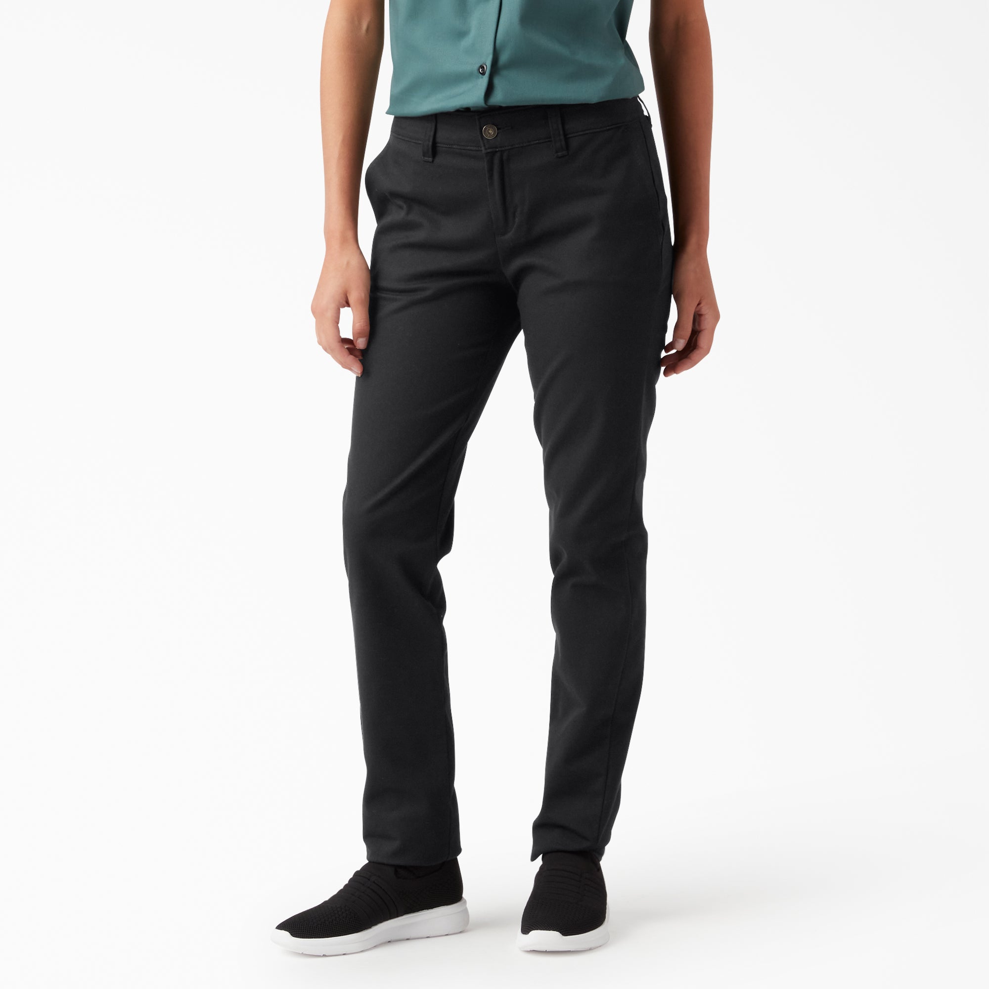 Women's Plus Mid Rise Skinny Leg Pants