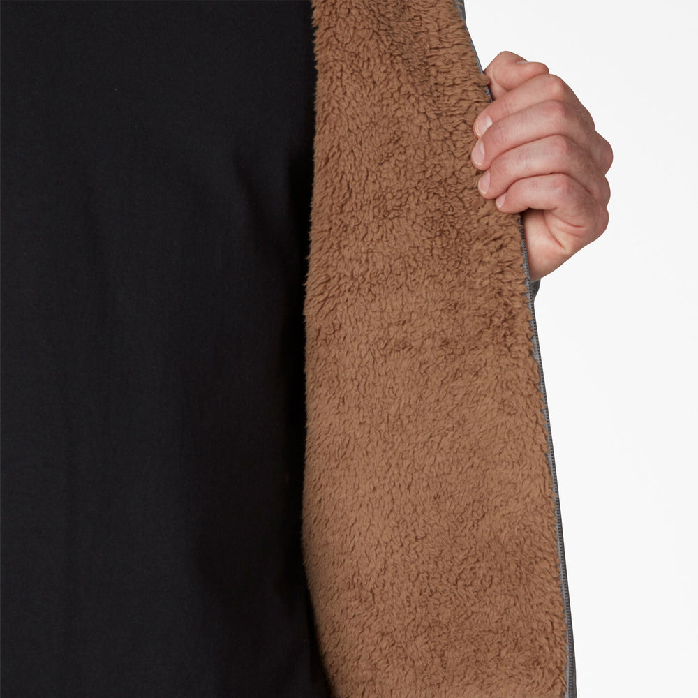 High Pile Fleece Lined Full Zip Hoodie