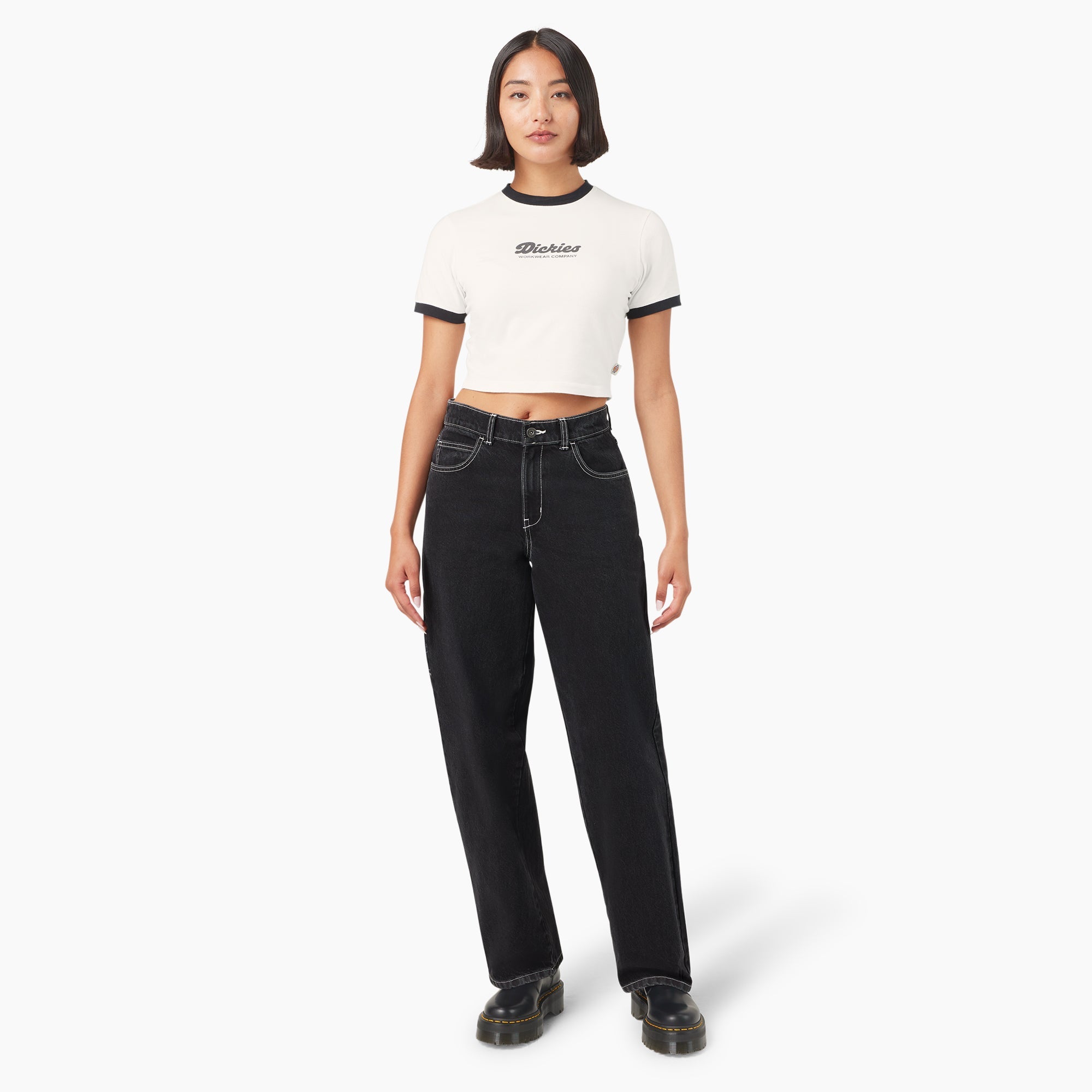 Women’s Lewistown Cropped Ringer T-Shirt