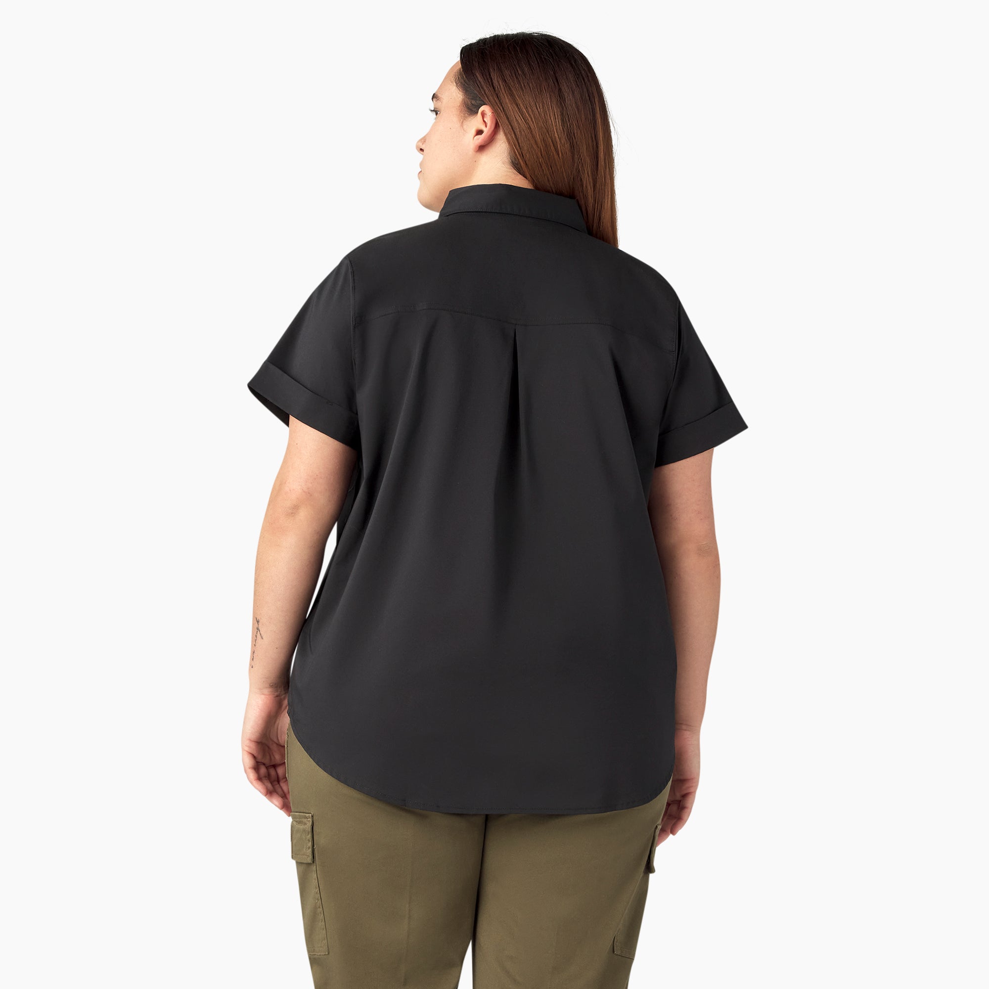 Women’s Plus Button-Up Shirt